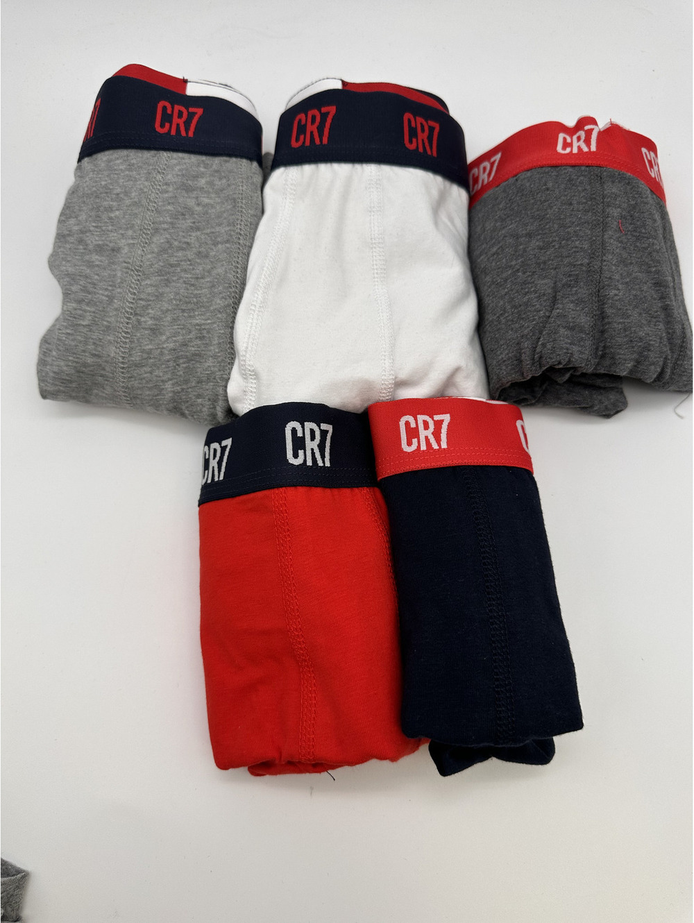 CR7 Cristiano Ronaldo Men's Boxer Briefs 5-Pack with Carry P